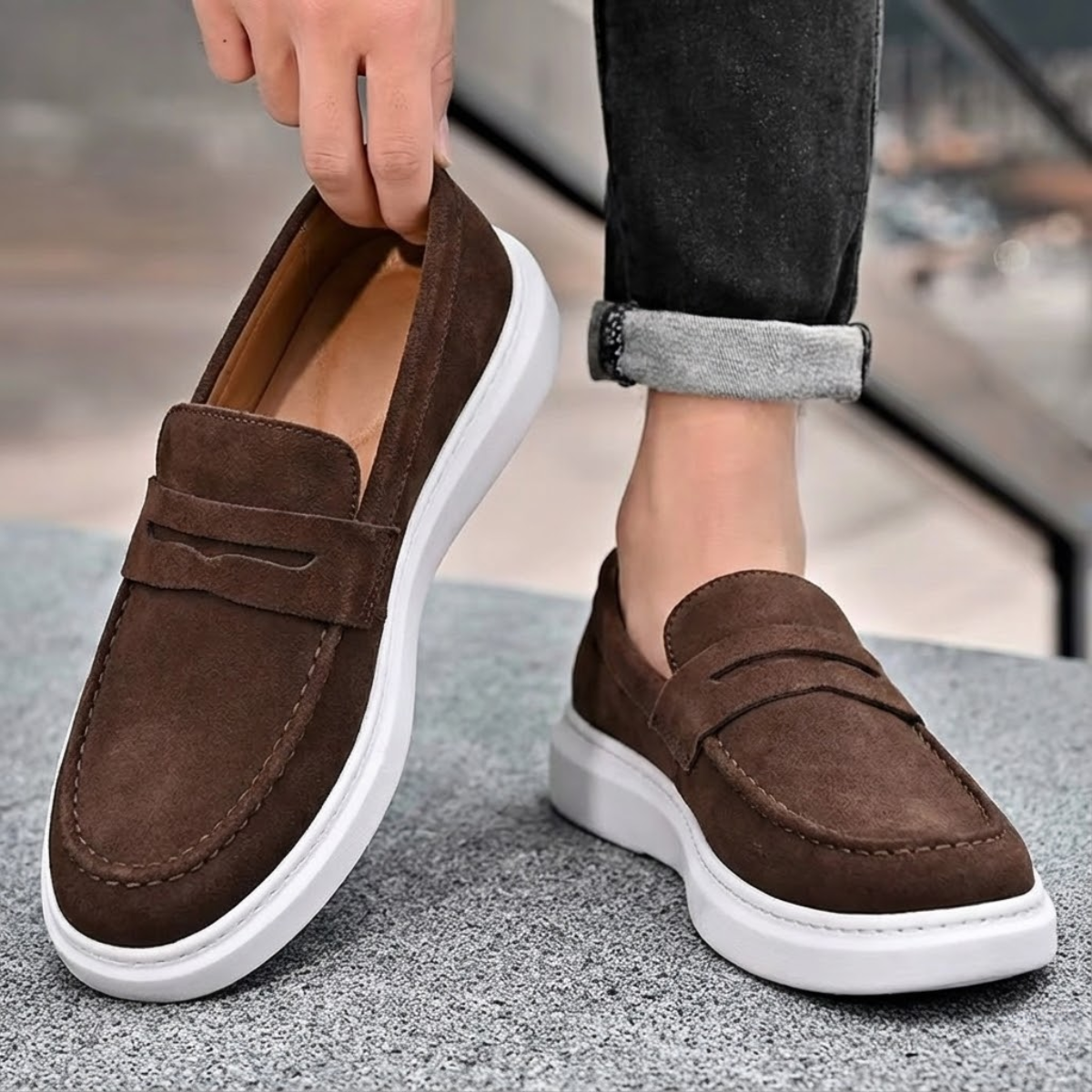 Sapato Ortopédico Design Ergonômico Horizonte Virtude Serenidade, Conforto Absoluto Para o Dia Todo