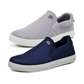 Tênis Slip On Palmilha Ortopédica Horizonte Vitalidade, Conforto Absoluto Para Longas Caminhadas