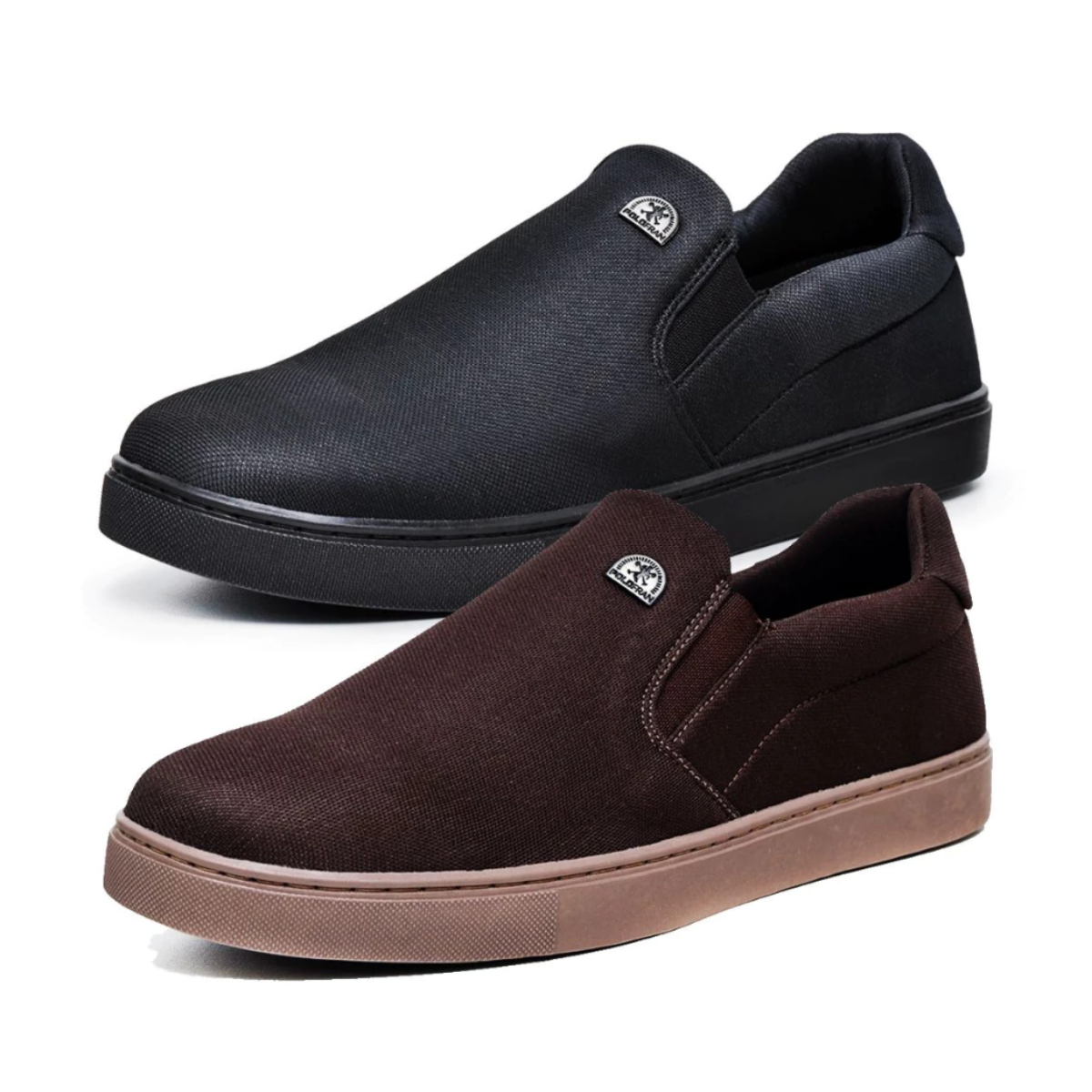 Tênis Slip On Palmilha Ortopédica Horizonte Vitalidade, Conforto Absoluto Para Longas Caminhadas