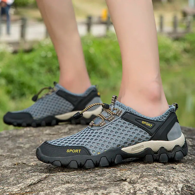 Tênis Aquático Tecido Respirável Horizonte Flow Equilíbrio, Conforto e Segurança em Qualquer Terreno