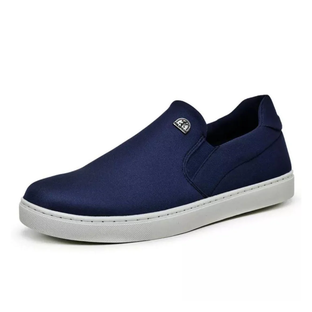 Tênis Slip On Palmilha Ortopédica Horizonte Vitalidade, Conforto Absoluto Para Longas Caminhadas
