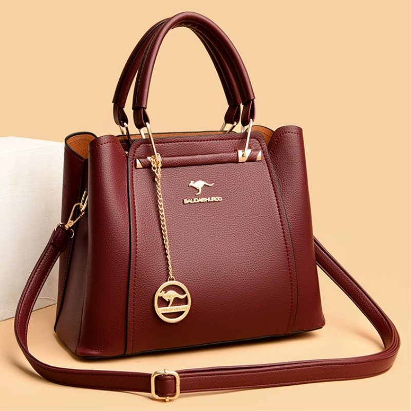 Bolsa Ombro Legítimo Aura Horizonte Clássico, Elegância Atemporal e Durabilidade Premium