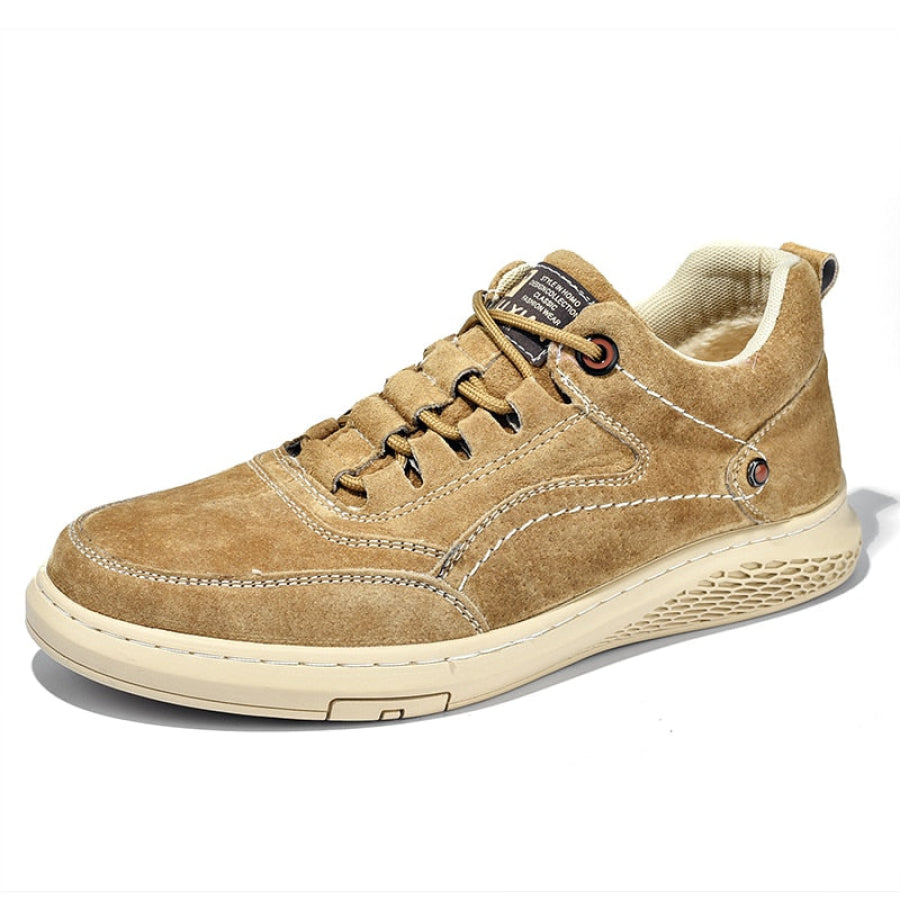 Sapato Casual Suede Leve Bosque Harmonia, Conforto Duradouro e Frescor para o Dia Todo