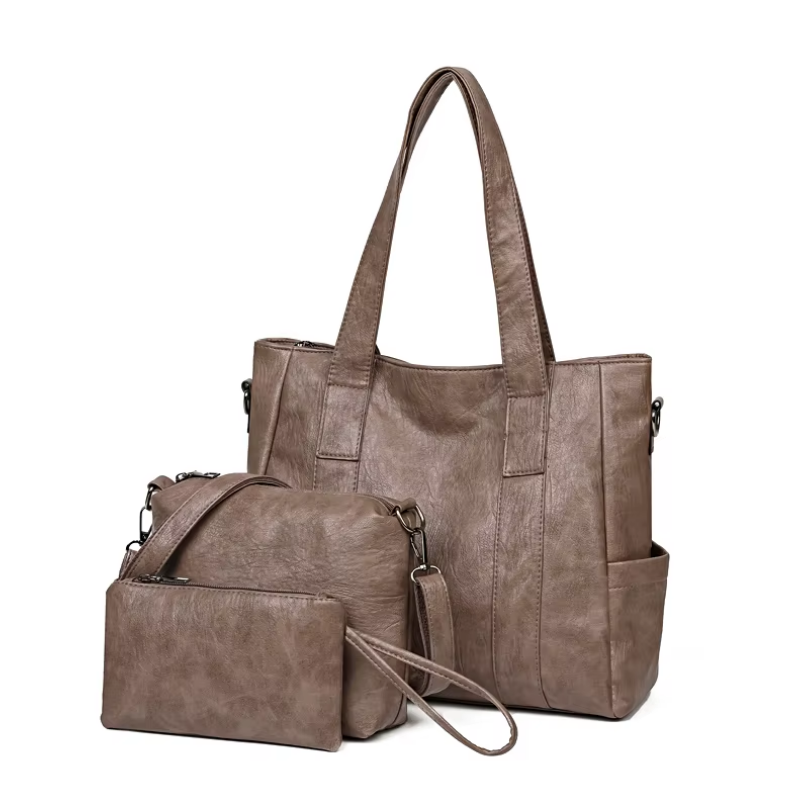 Bolsa Ombro Legítimo Horizonte Prisma, Elegância Atemporal com Máxima Durabilidade