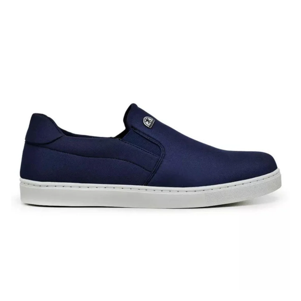 Tênis Slip On Palmilha Ortopédica Horizonte Vitalidade, Conforto Absoluto Para Longas Caminhadas