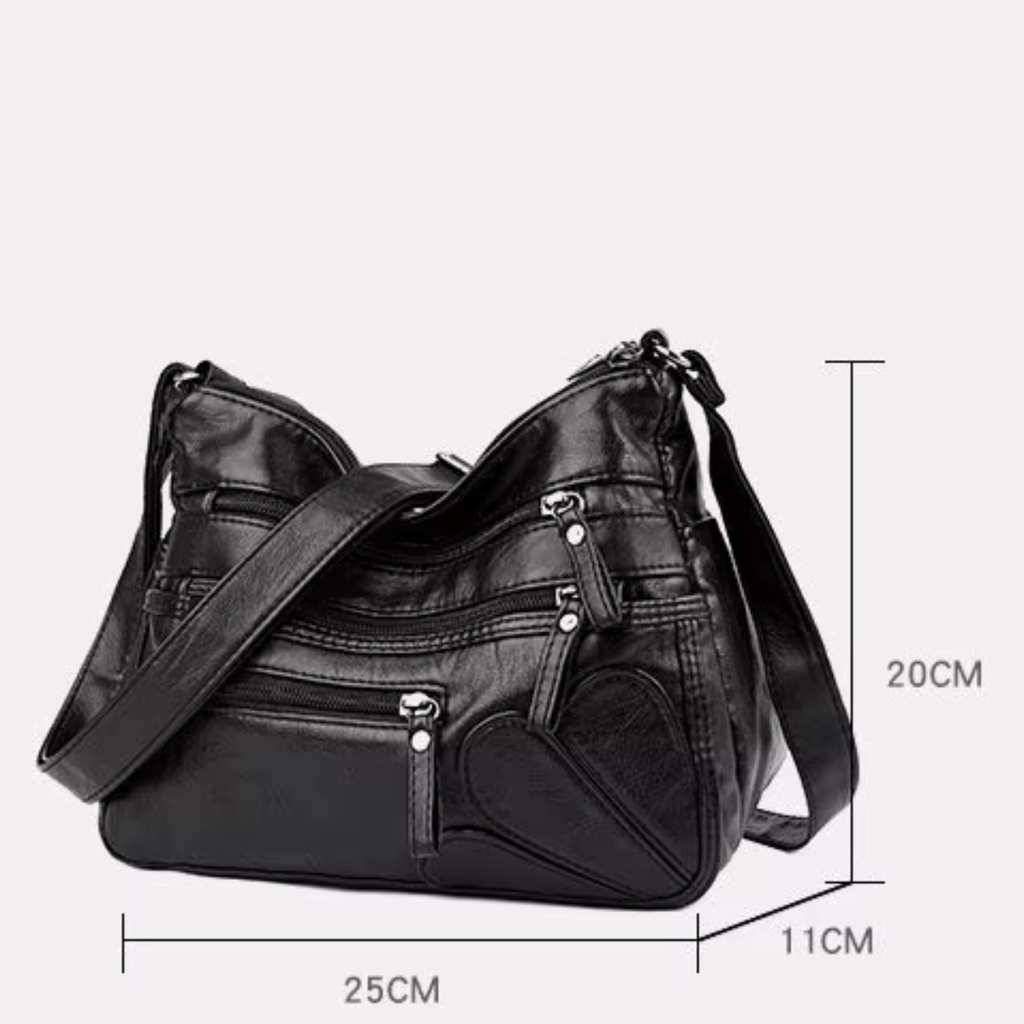 Bolsa Transversal Horizonte Selene Aura, Elegância Atemporal e Durabilidade