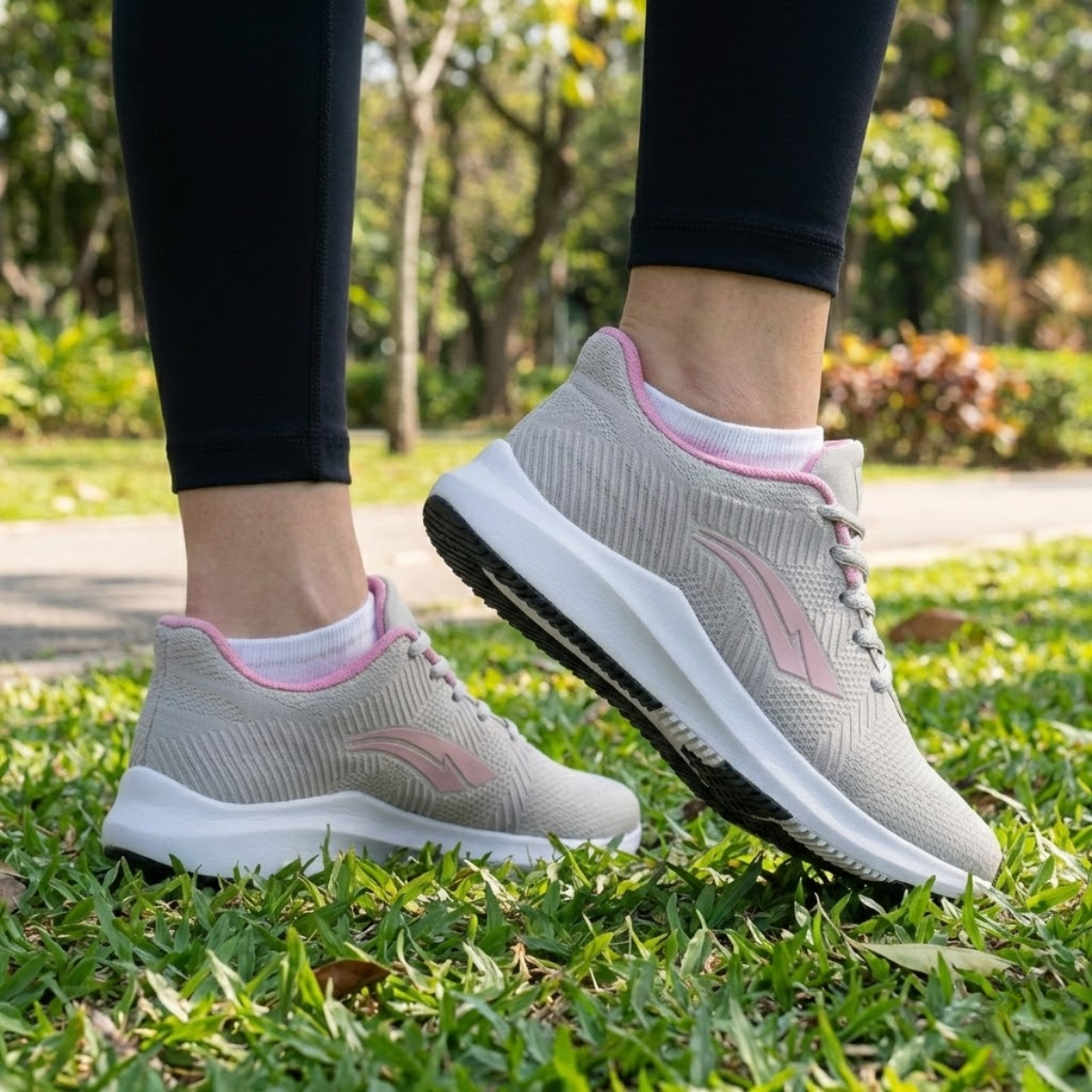 Tênis Esportivo Design Ergonômico Horizonte Sereno Vitalidade, Conforto Ortopédico e Alívio nas Caminhadas