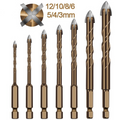 Brocas Para Alvenaria | Kit Completo Com 7 Peças