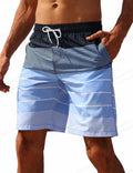 Bermuda Masculina Listrada de Verão Ferrazi