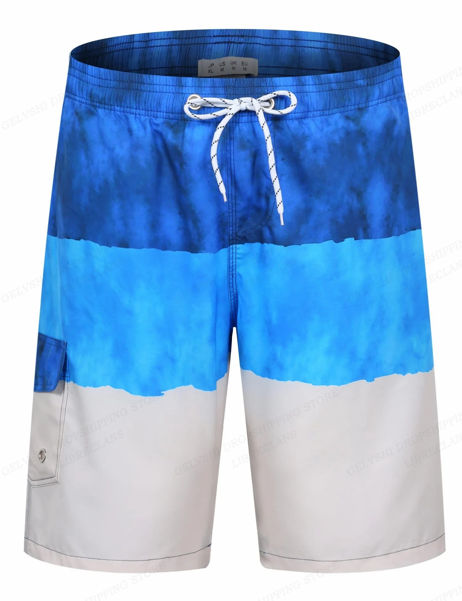 Bermuda Masculina Listrada de Verão Ferrazi