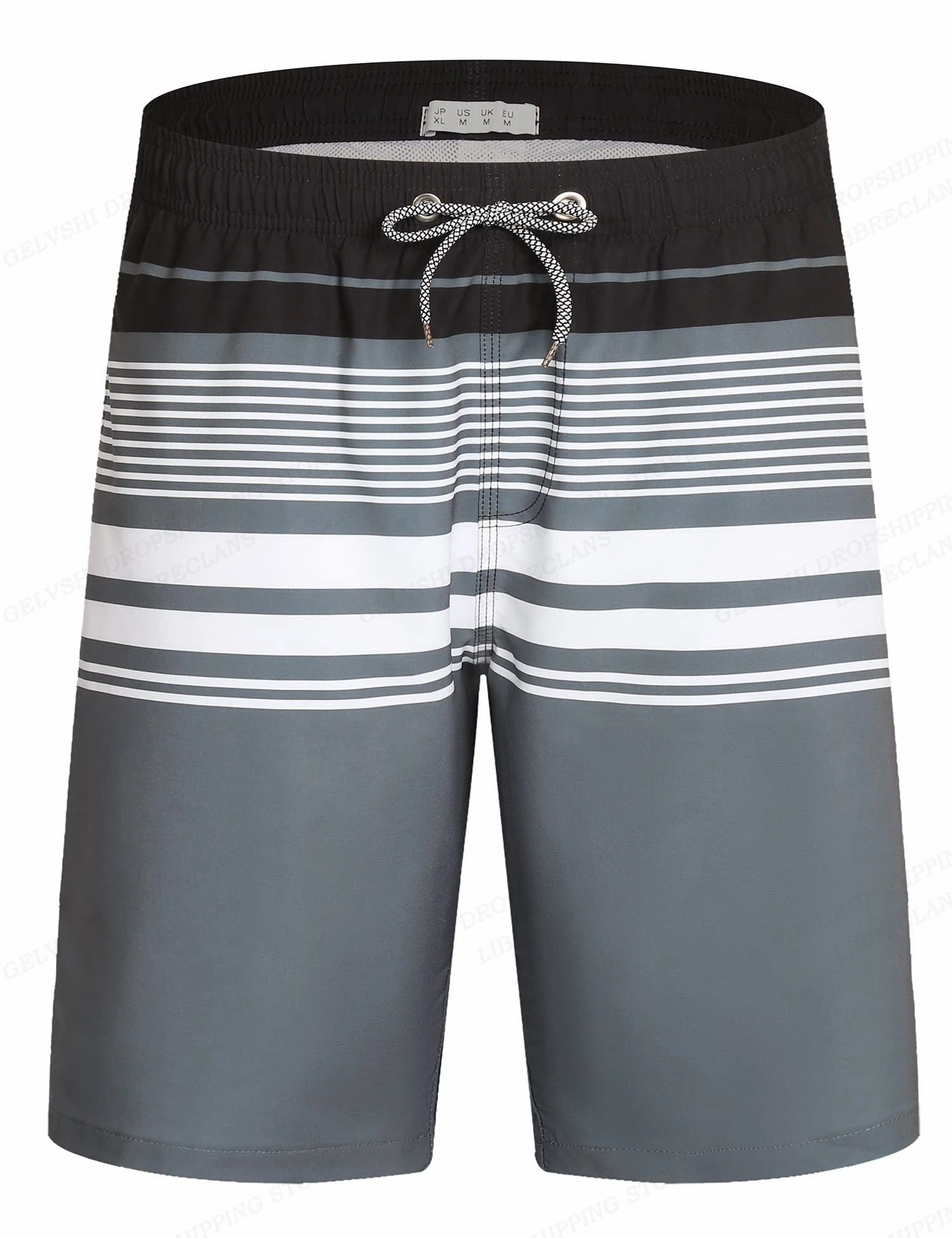 Bermuda Masculina Listrada de Verão Ferrazi