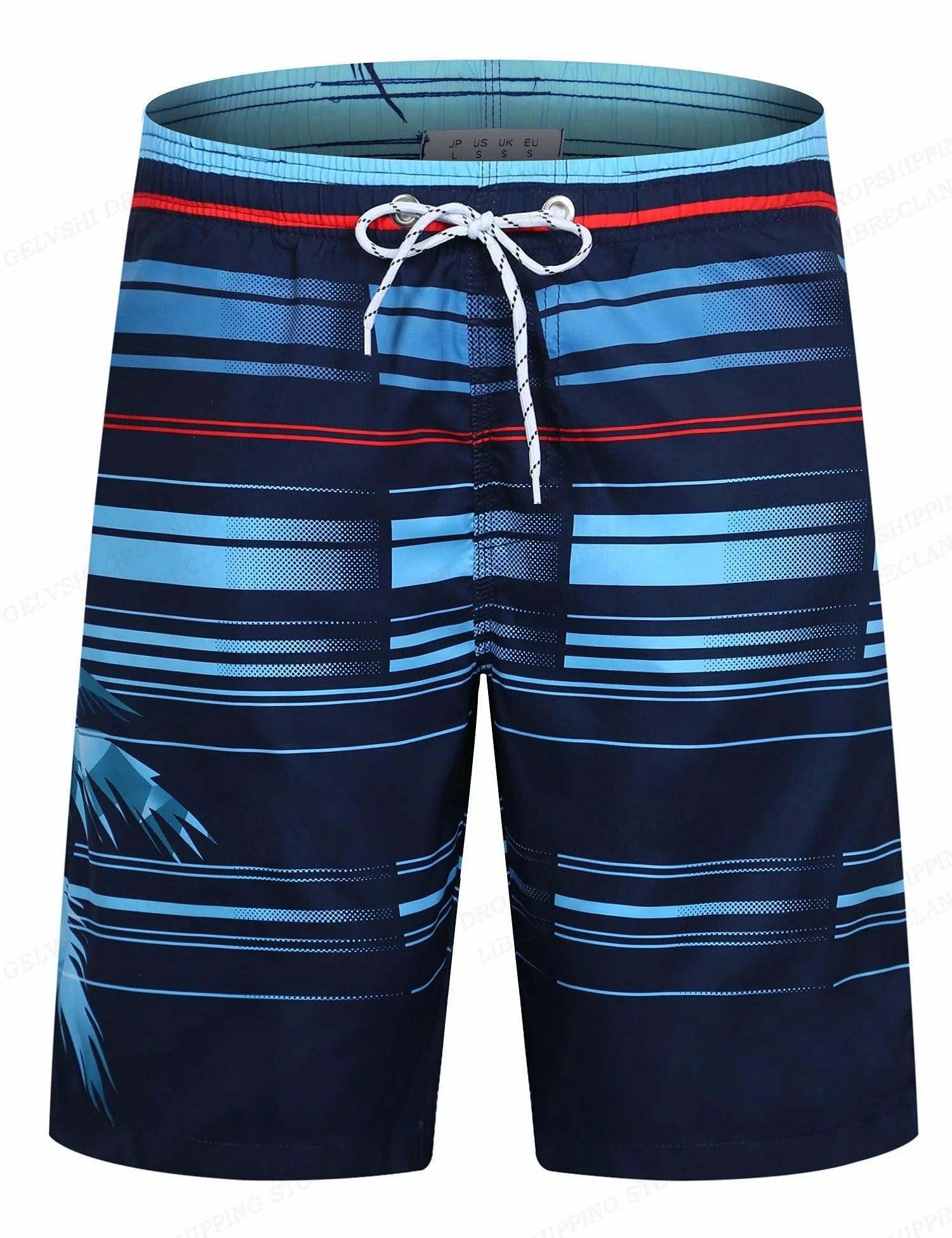 Bermuda Masculina Listrada de Verão Ferrazi