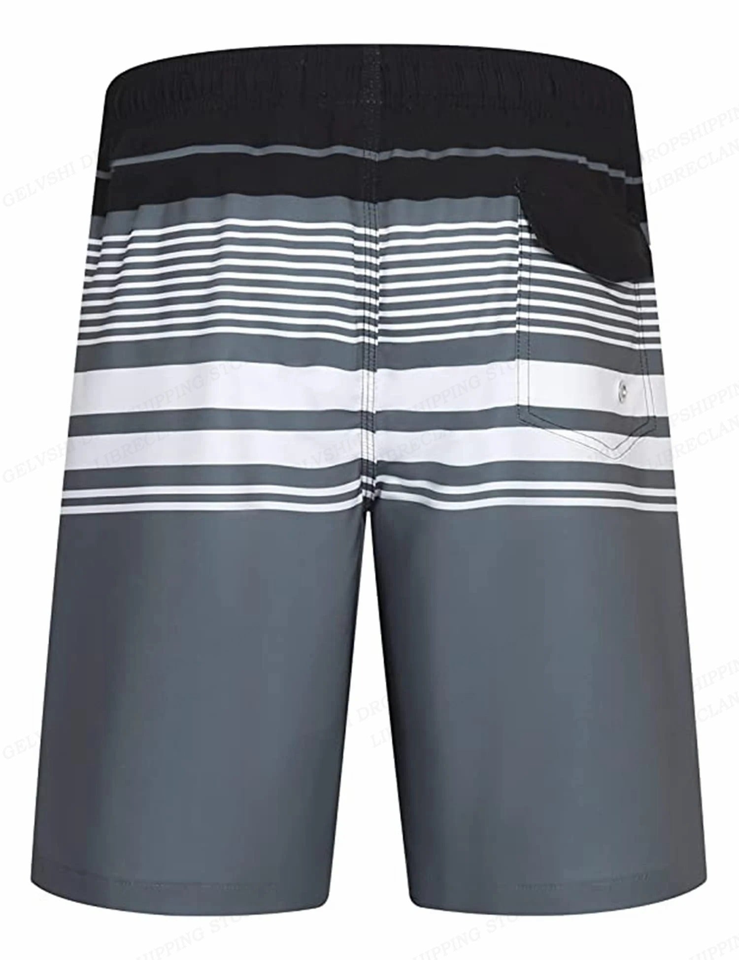 Bermuda Masculina Listrada de Verão Ferrazi