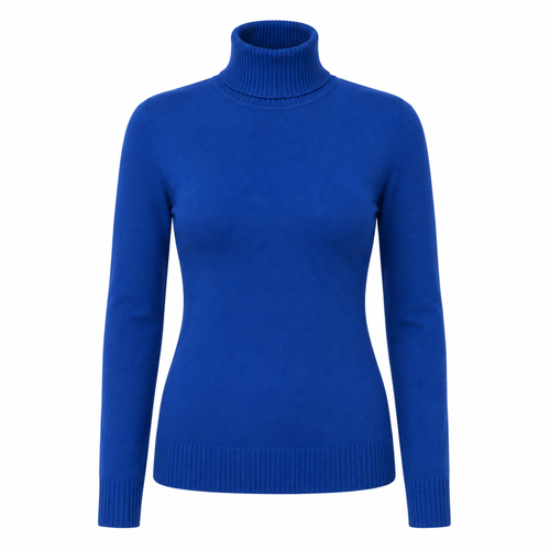 Blusa de Frio Cacharrel Feminina Gola Alta Tricô Ferrazi