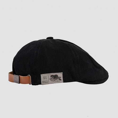 Boina Masculina Clássica de Inverno em Algodão e Linho Ferrazi