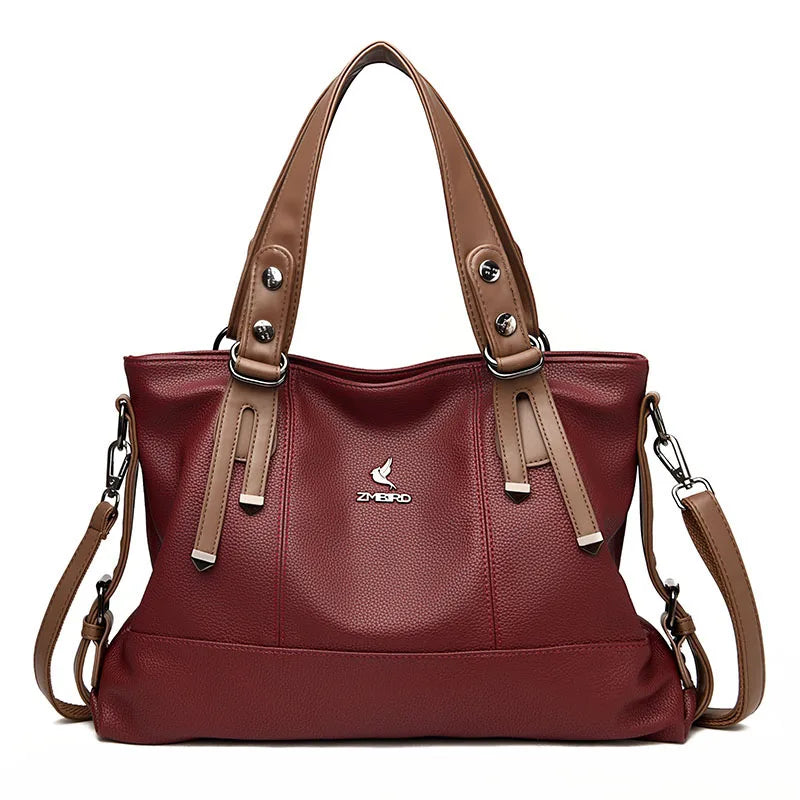 Bolsa Feminina Premium Aura Atlântico Verso, Elegância Atemporal e Durabilidade Superior