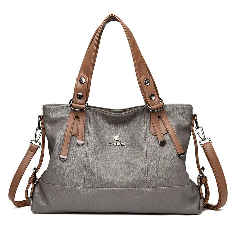 Bolsa Feminina Premium Aura Atlântico Verso, Elegância Atemporal e Durabilidade Superior