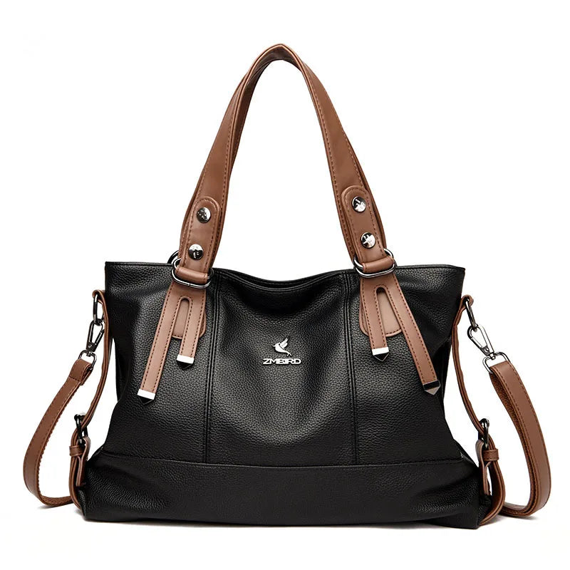 Bolsa Feminina Premium Aura Atlântico Verso, Elegância Atemporal e Durabilidade Superior