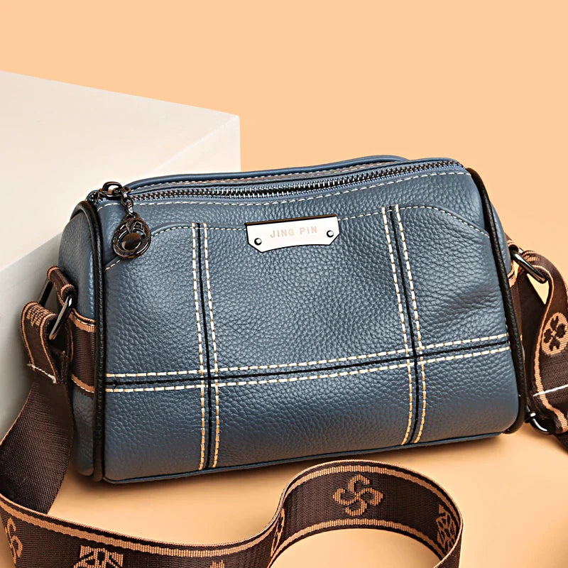 Bolsa Transversal Legítimo Aura Majestade, Elegância Atemporal e Praticidade Refinada