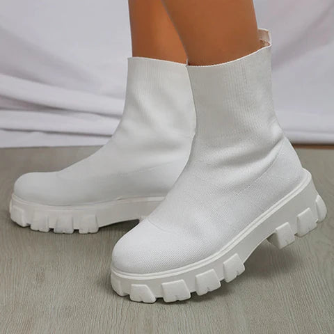 Bota Coturno Plataforma Urbana Horizonte Jazz, Estilo e Conforto em Cada Passo