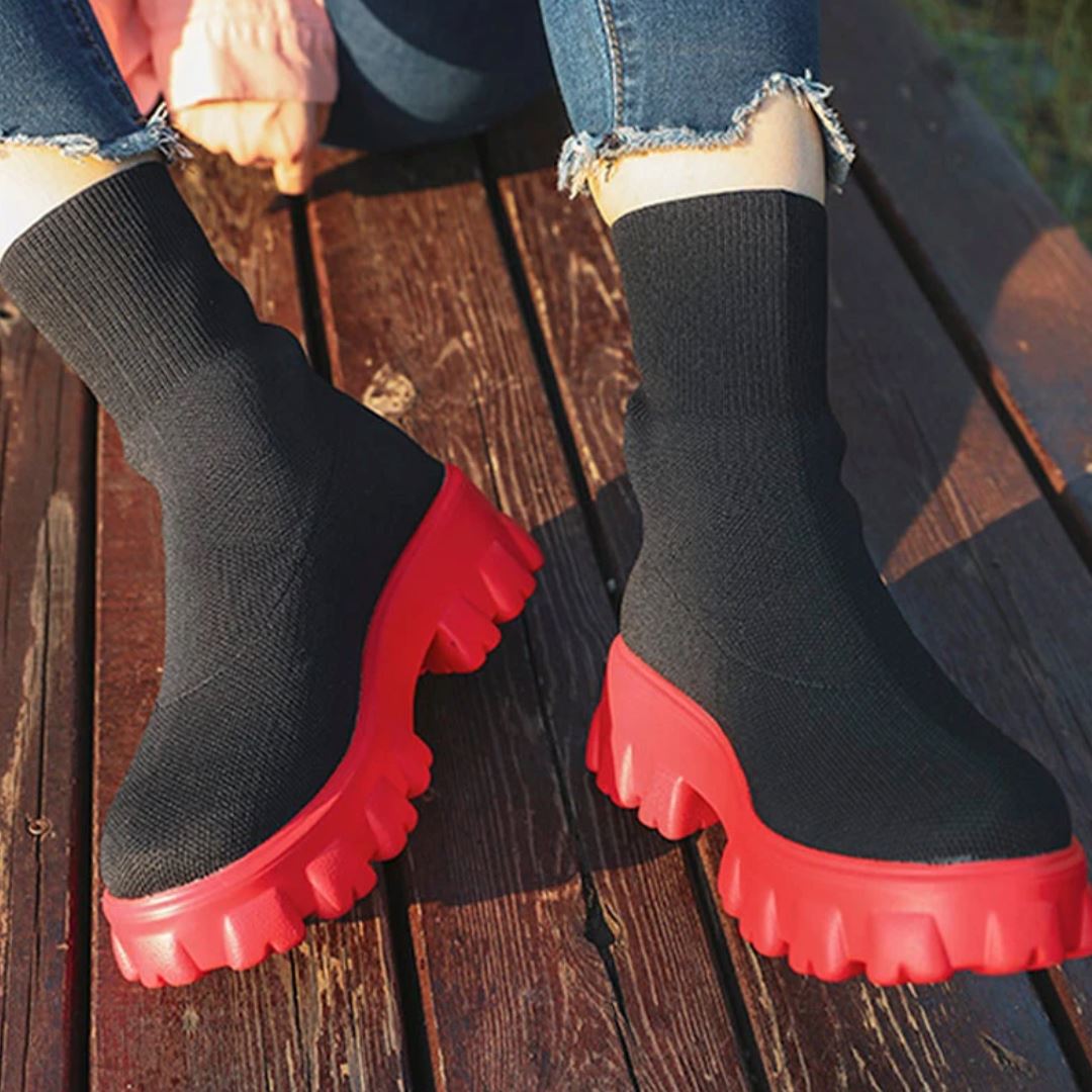 Bota Coturno Plataforma Urbana Horizonte Jazz, Estilo e Conforto em Cada Passo