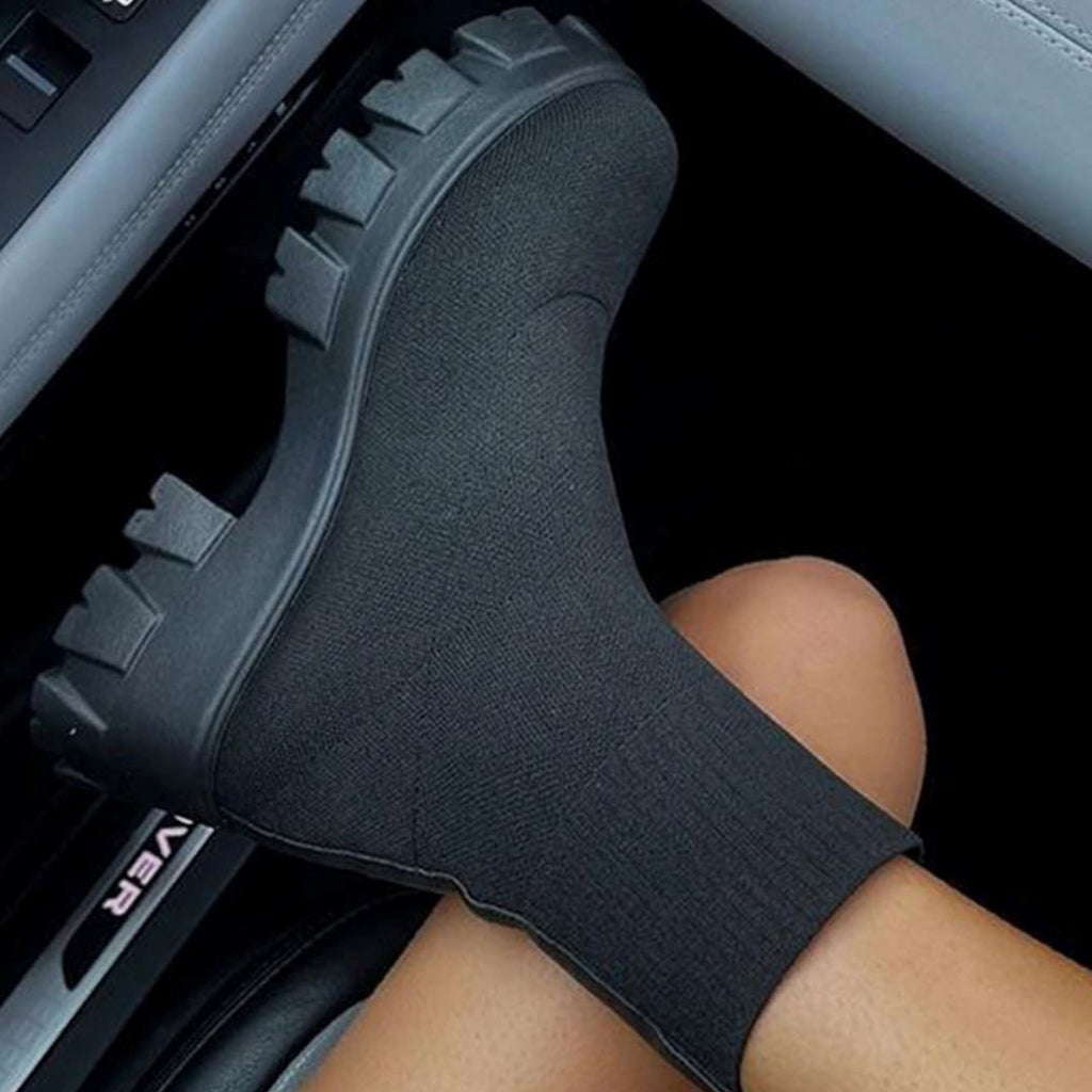 Bota Coturno Plataforma Urbana Horizonte Jazz, Estilo e Conforto em Cada Passo