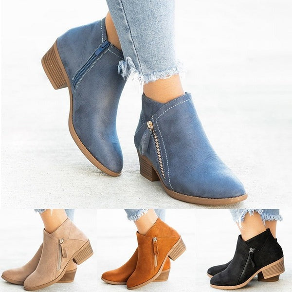 Bota De Inverno Aveludada Ferrazi