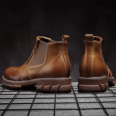 Bota Masculina Premium Horizonte Virtude, Elegância e Resistência Para Todos os Momentos