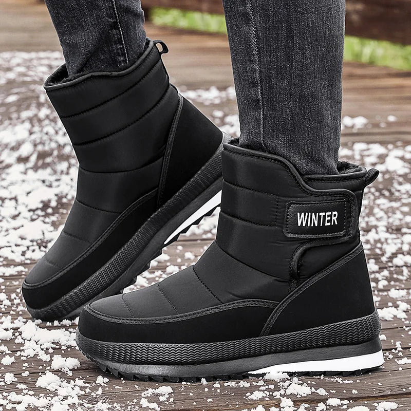 Bota Masculina de Inverno Forrada Impermeável Ferrazi