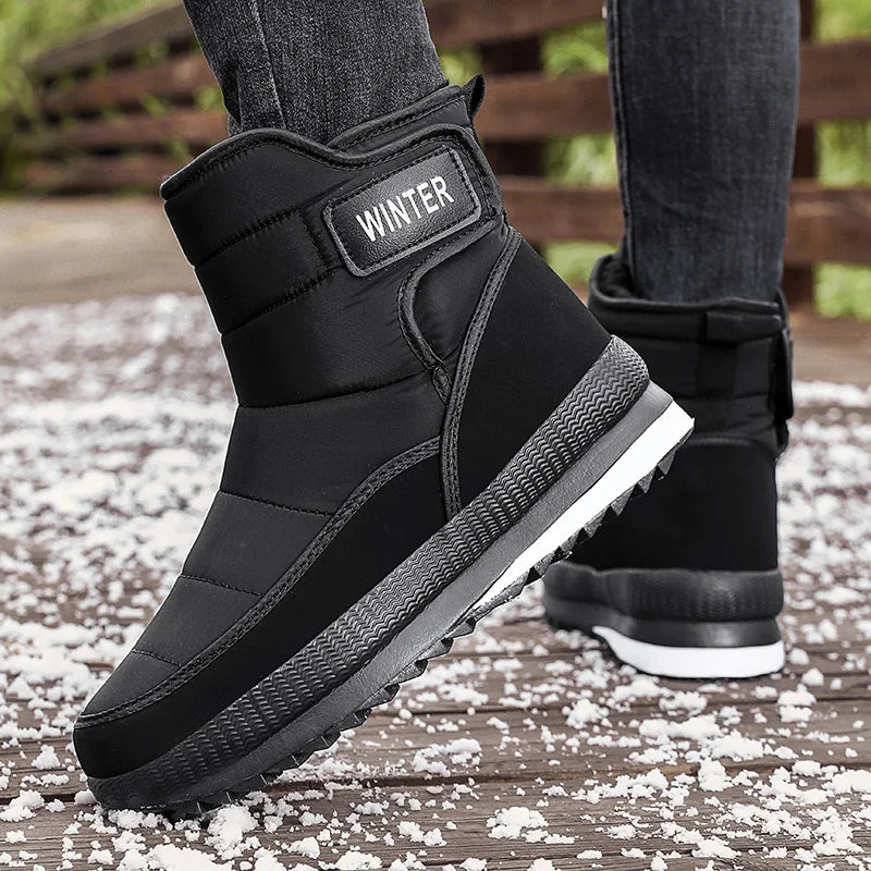Bota Masculina de Inverno Forrada Impermeável Ferrazi