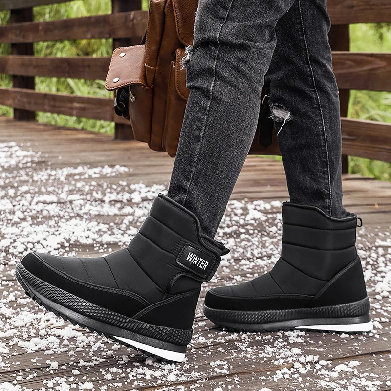 Bota Masculina Forro Térmico Eclipse Boreal, Proteção Completa no Frio e Umidade