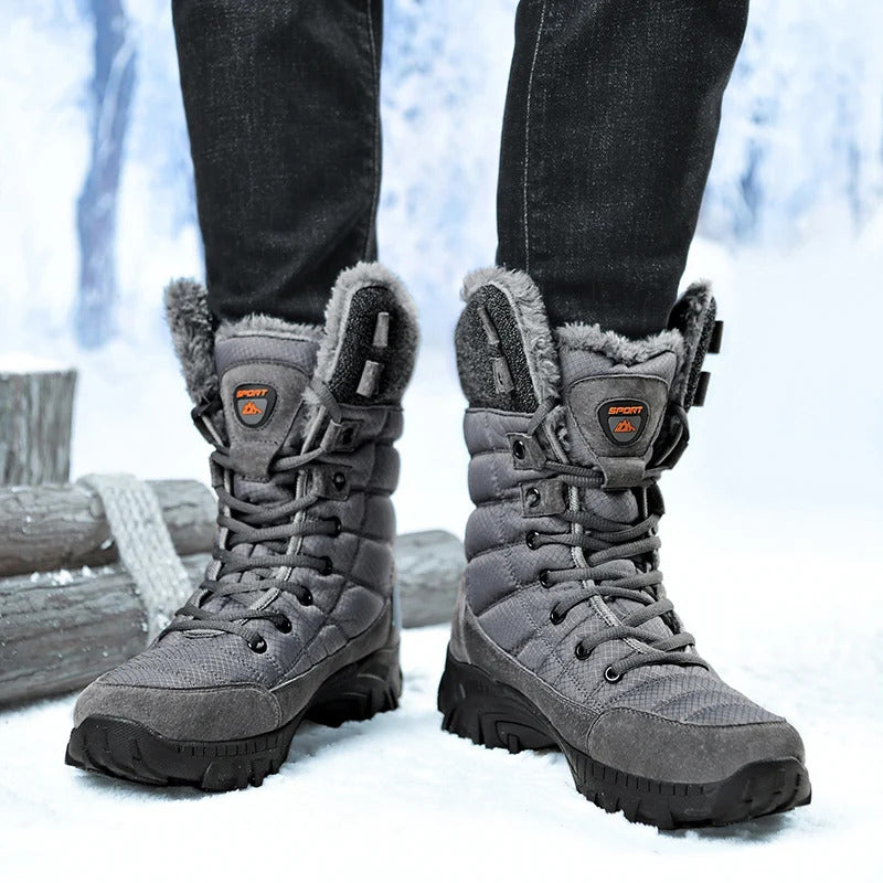 Bota Masculina de Inverno Forrada de Cano Alto Ferrazi
