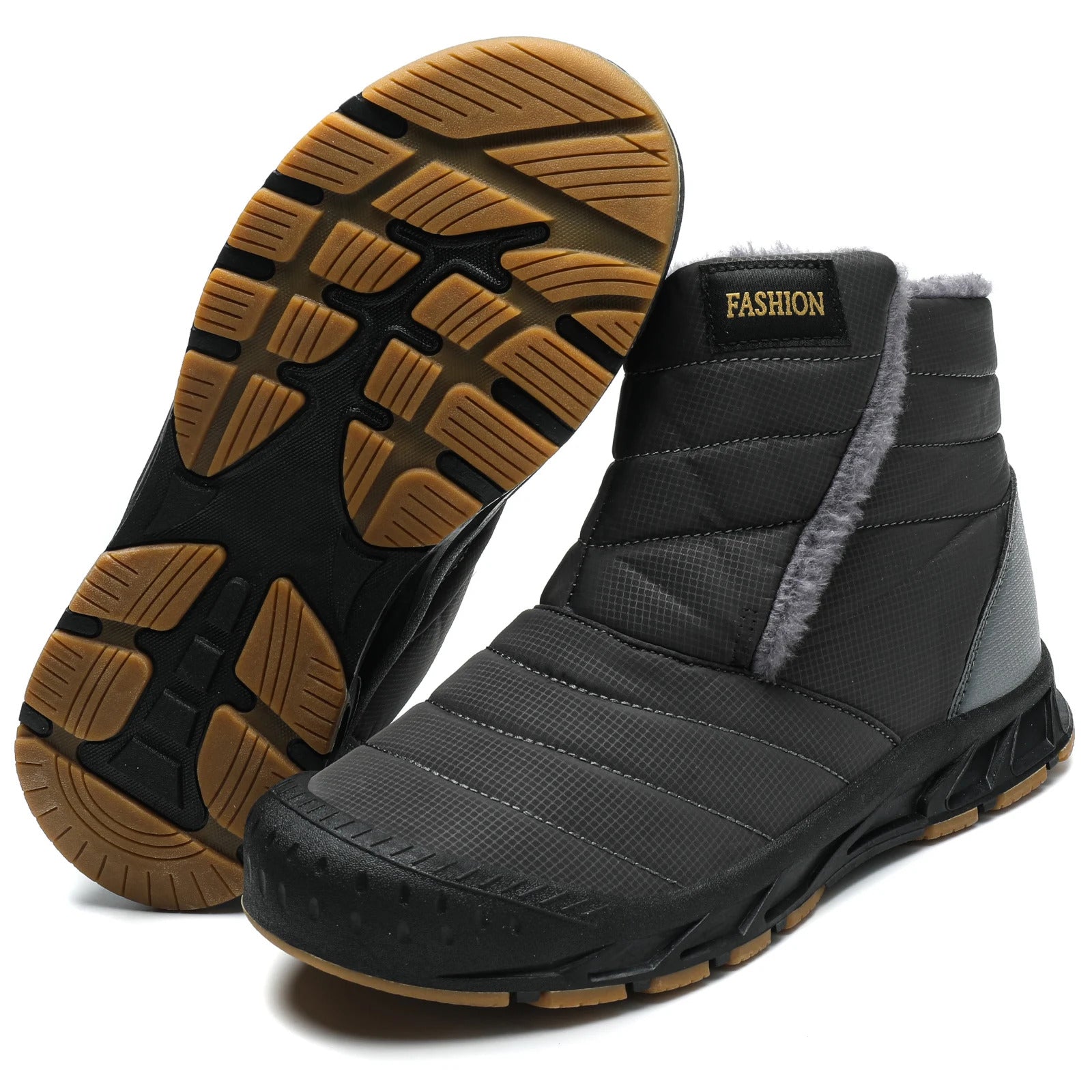Bota Masculina Forro Pelúcia Horizonte Ártico Equilíbrio, Conforto Supremo e Proteção no Frio