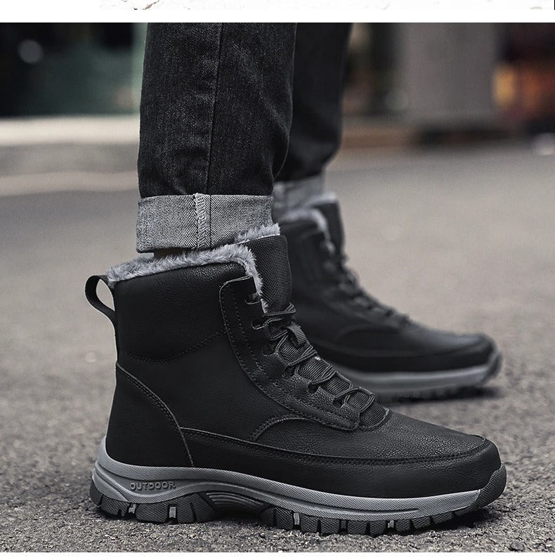 Bota Masculina Forro Pelúcia Everest Íntegro, Aconchego e Proteção em Dias Frios