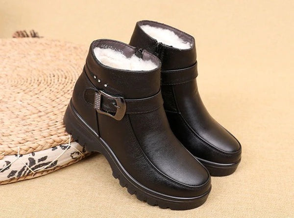 Bota Feminina Dupla Camada Eclipse Boreal Harmonia, Proteção Total Contra o Frio e Umidade