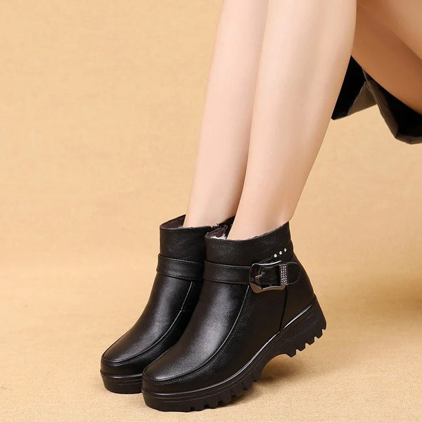 Bota Feminina Dupla Camada Eclipse Boreal Harmonia, Proteção Total Contra o Frio e Umidade