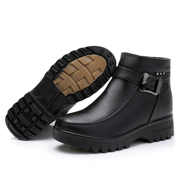 Bota Feminina Dupla Camada Eclipse Boreal Harmonia, Proteção Total Contra o Frio e Umidade