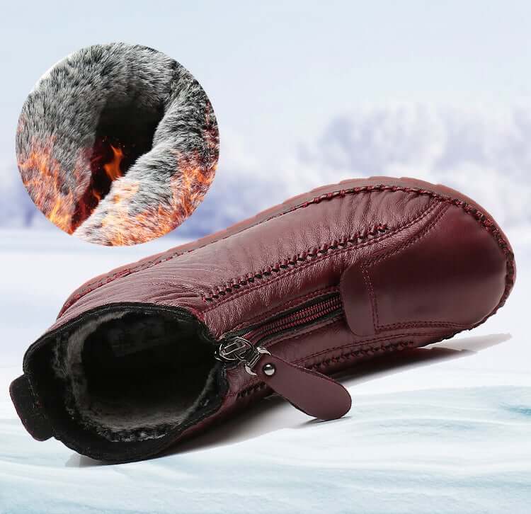 Bota de Inverno Impermeável Horizonte Boreal Serenidade, Proteção Térmica e Conforto Absoluto