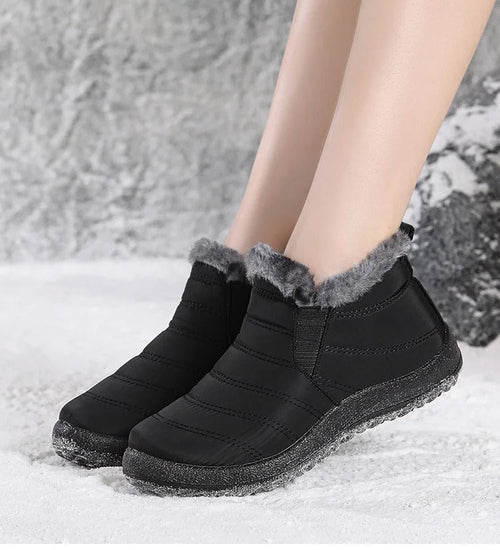 Bota de Inverno Forro Plush Horizonte Íntegro Serenidade, Conforto Térmico e Proteção à Prova D’Água