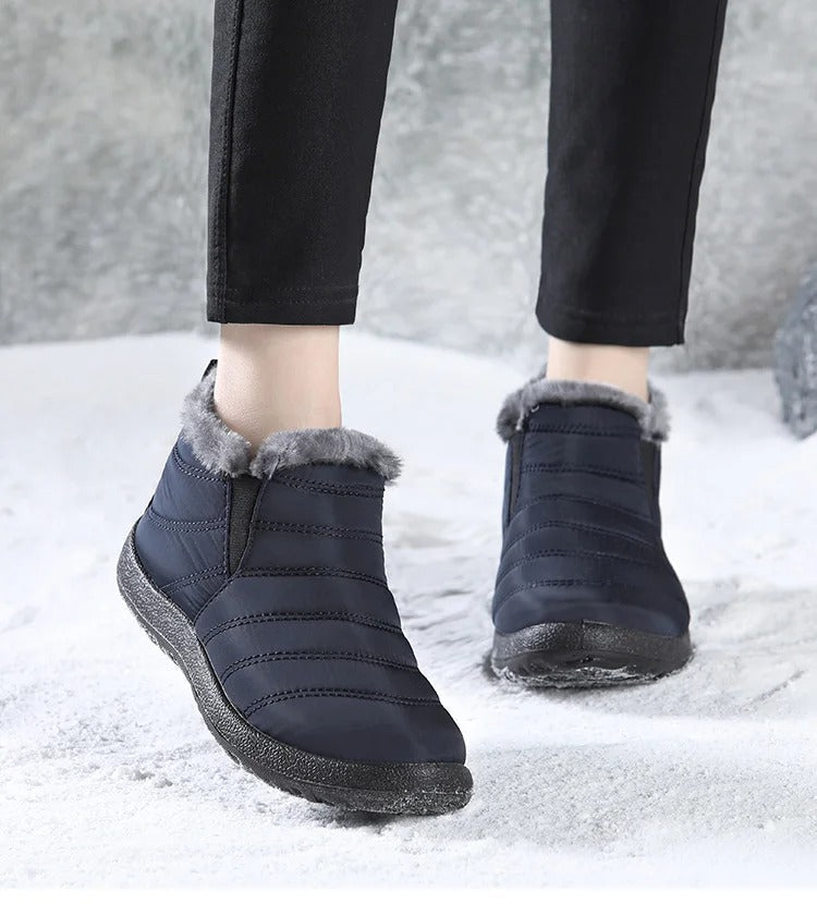 Bota de Inverno Forro Plush Horizonte Íntegro Serenidade, Conforto Térmico e Proteção à Prova D’Água