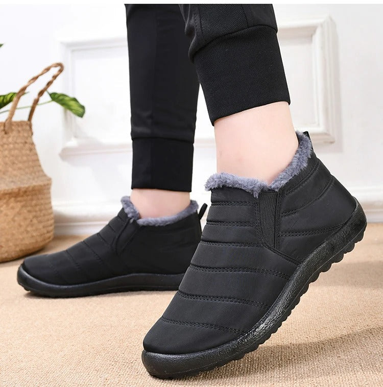 Bota de Inverno Forro Plush Horizonte Íntegro Serenidade, Conforto Térmico e Proteção à Prova D’Água