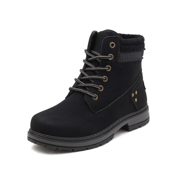 Bota em Couro Feminina de Inverno Ferrazi