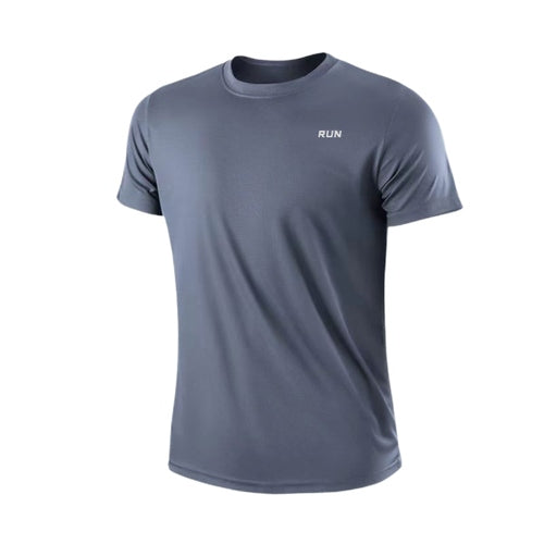 Camiseta Masculina em Seda Gelo de Secagem Rápida Respirável Ferrazi