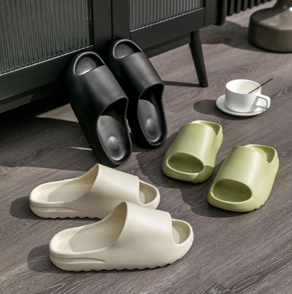 Chinelo Slide EVA Nuvem Horizonte Sereno, Conforto Leveza em Cada Passo