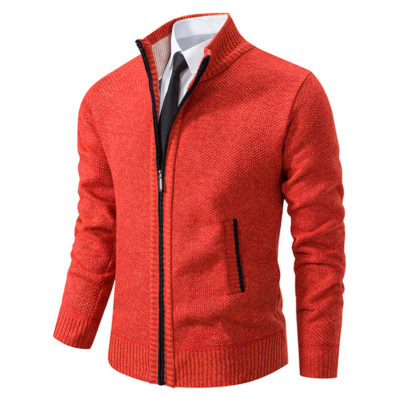 Casaco Esportivo Masculino Casual de Lã Ferrazi