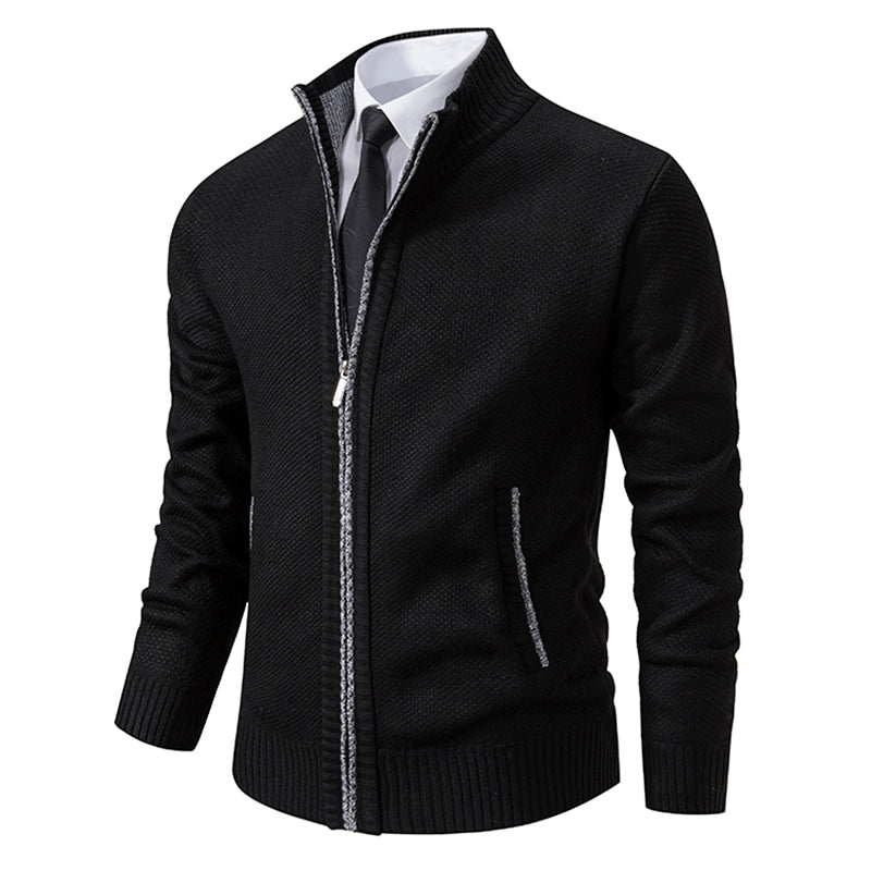 Casaco Esportivo Masculino Casual de Lã Ferrazi
