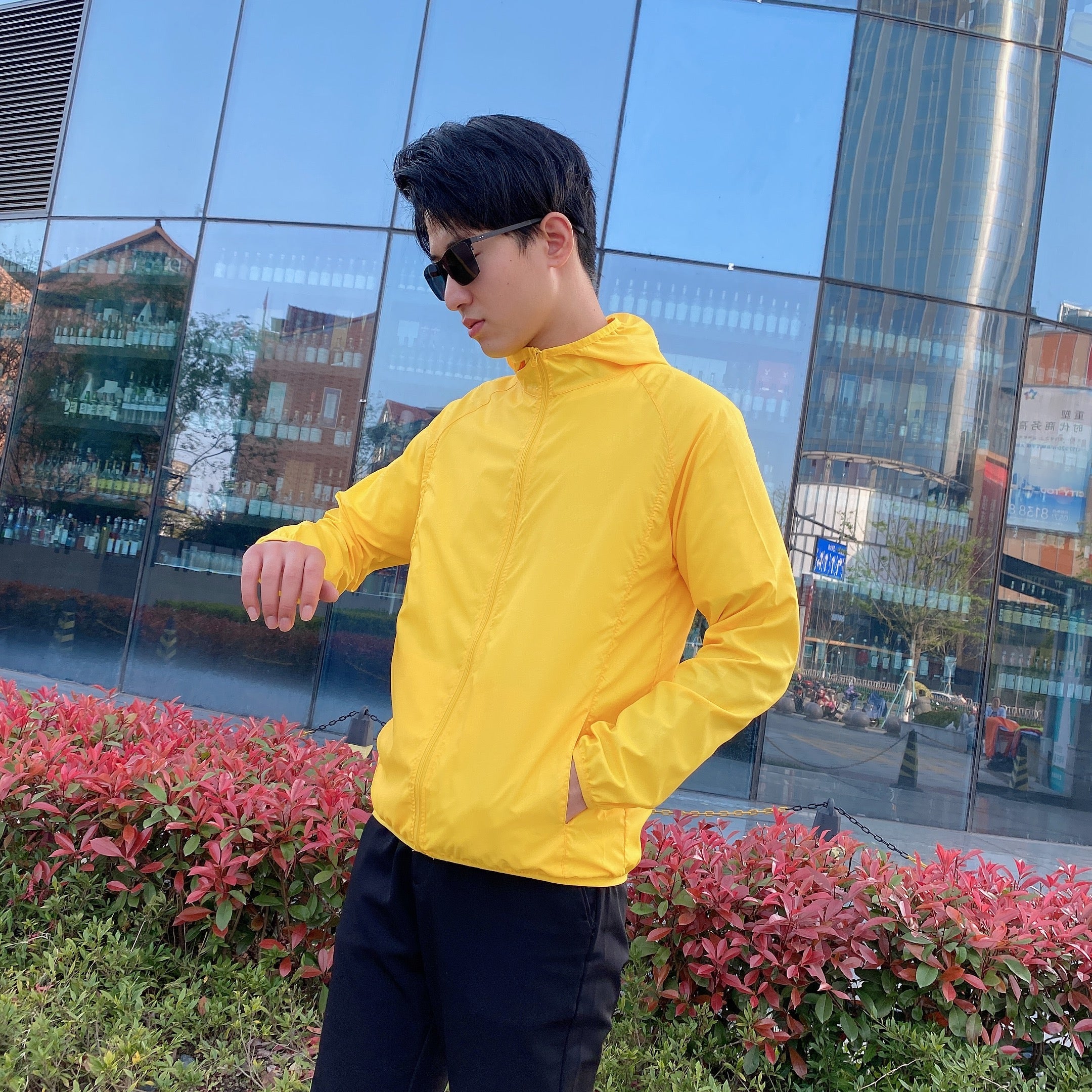Casaco Masculino Corta Vento com Proteção UV Ferrazi