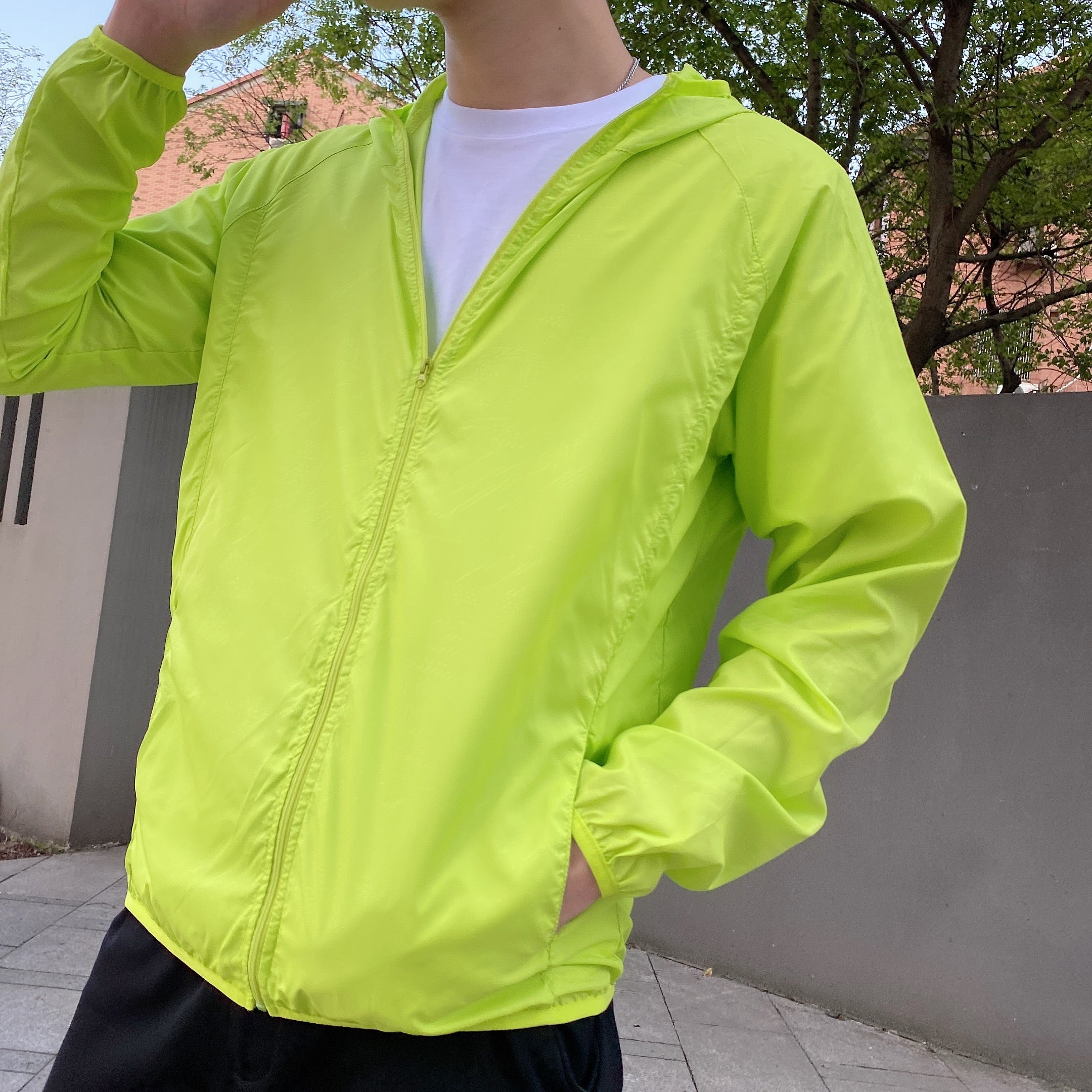 Casaco Masculino Corta Vento com Proteção UV Ferrazi