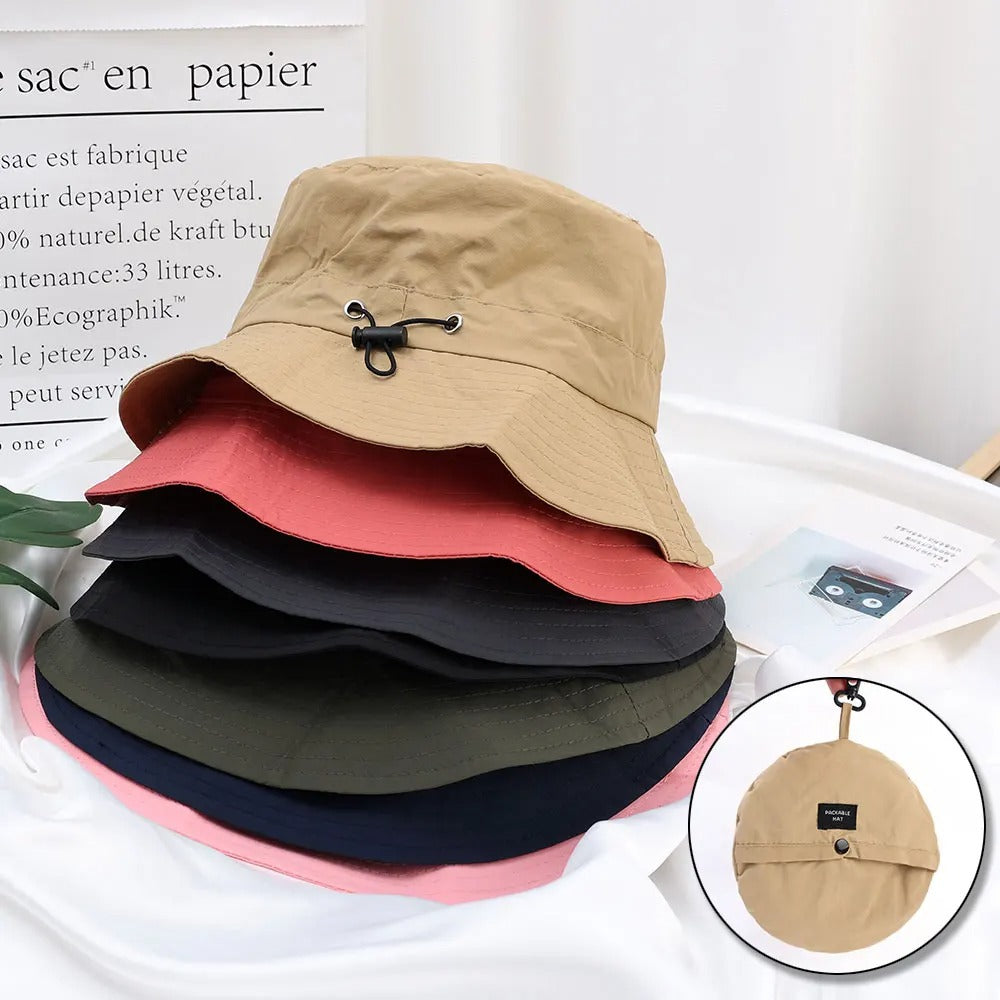 Chapéu Bucket Unissex Anti-UV Dobrável Impermeável Ferrazi
