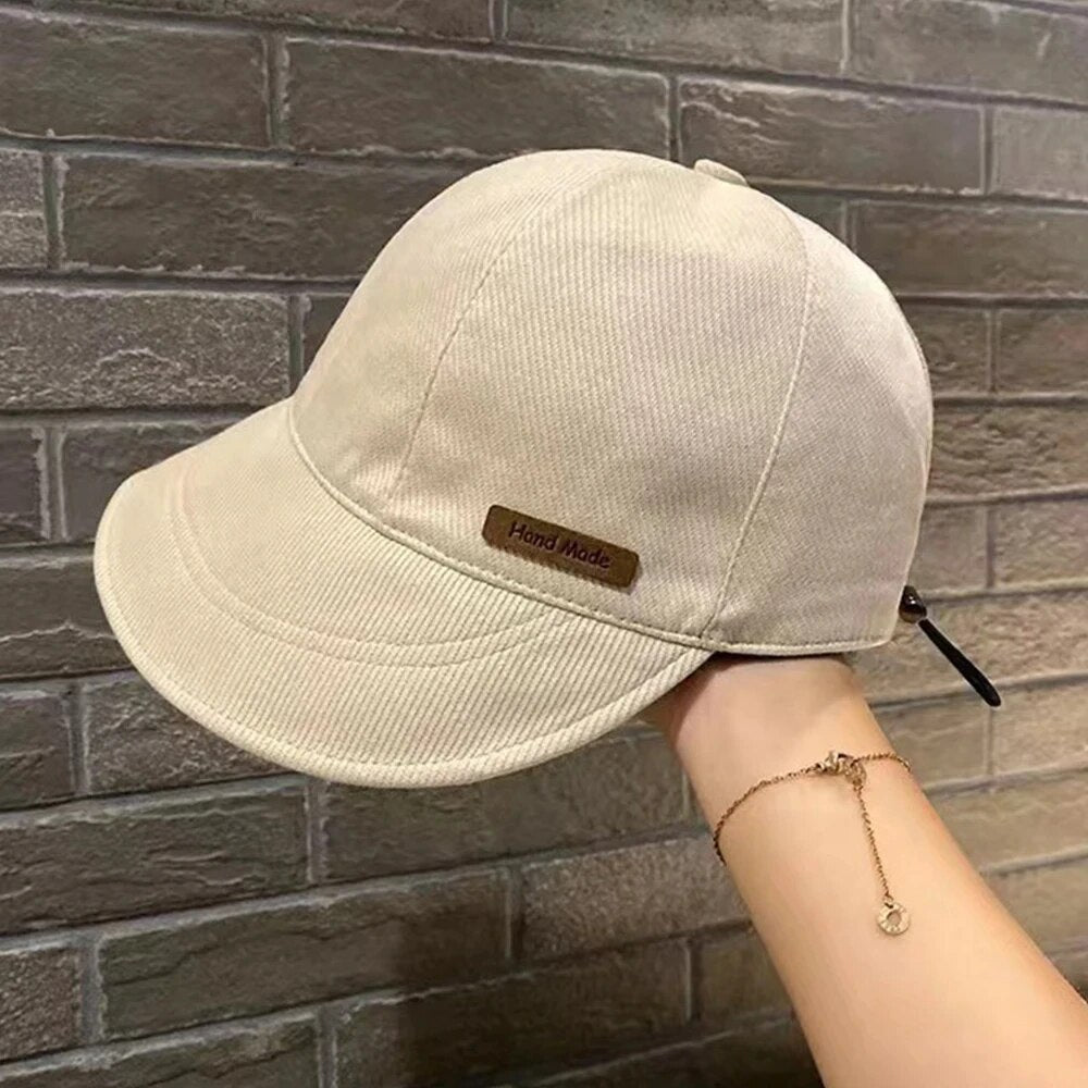 Chapéu Feminino Ajustável Dobrável em Algodão Ferrazi